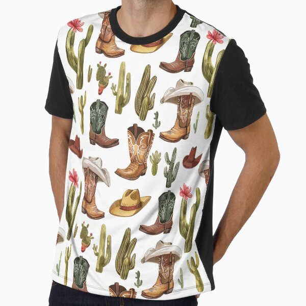 Cute Cowboy Graphic T-Shirt