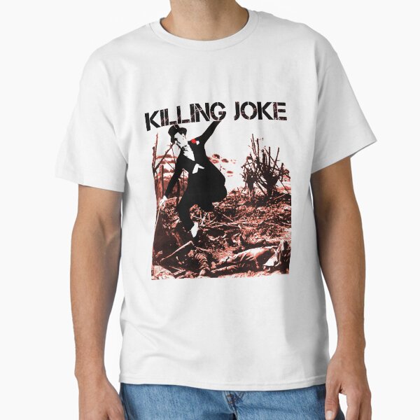 Jump Poster Killing Joke Horror Movie Band Rock Golden The Great Tour New Wave Funny T-Shirt