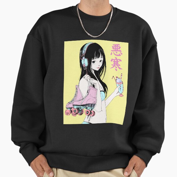 Chill Lofi Summer Girl Sweatshirt