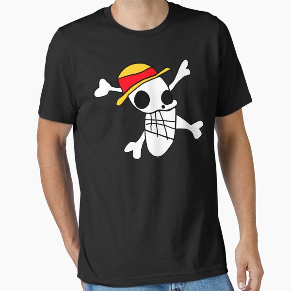 Luffy&x27;s Jolly Roger Drawing T-Shirt T-Shirt