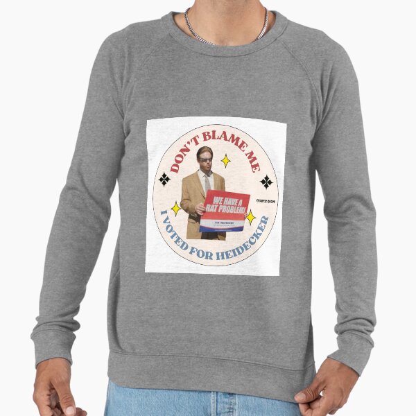 Tim Heidecker for District Attorney! sticker Lightweight Sweatshirt