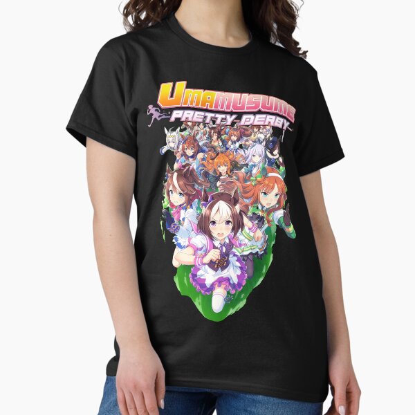 UmaMusume Pretty Derby Anime Art Horsegirl Design T-Shirt