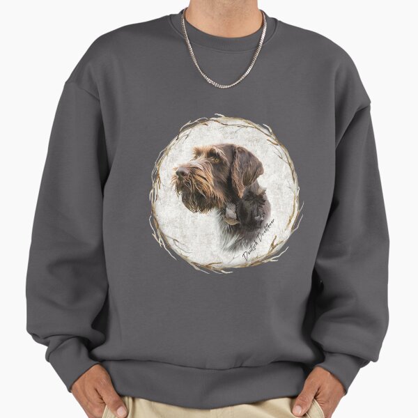 German Wirehaired Pointer's thoughts Sweatshirt