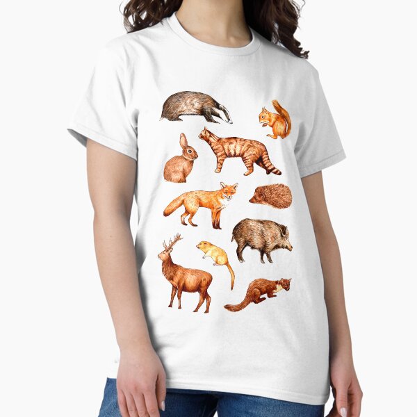 Woodland Animals T-Shirt