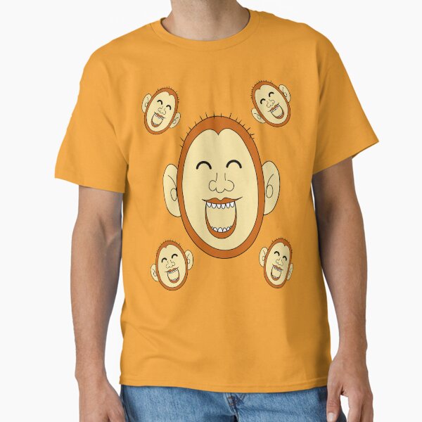 Lame Monkey Pattern T-Shirt
