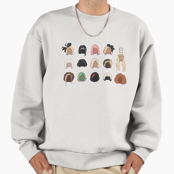 Moira's Wigs Pattern Sweatshirt