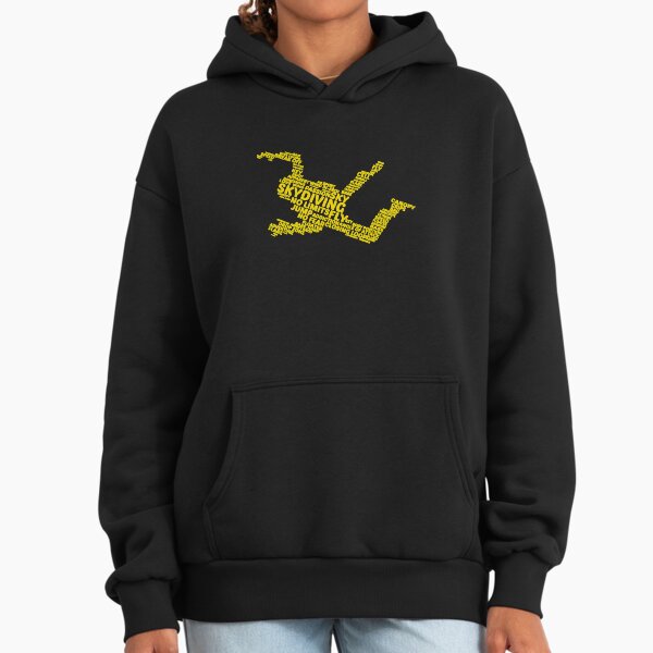 Skydive Parachutist Skydiver Freefall Hoodie