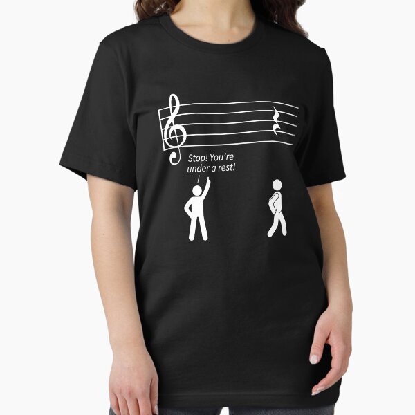 Stop Under A Rest Music T-Shirt