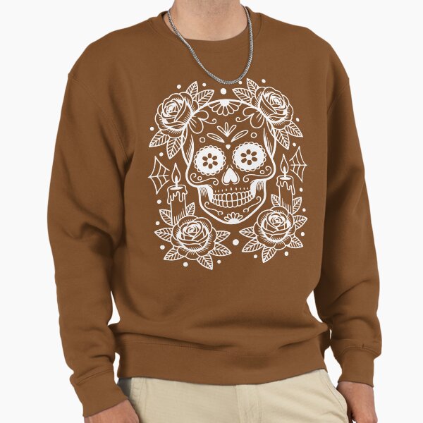 Sugar Day Of The Dead Skull Dia De Los Muertos Sweatshirt