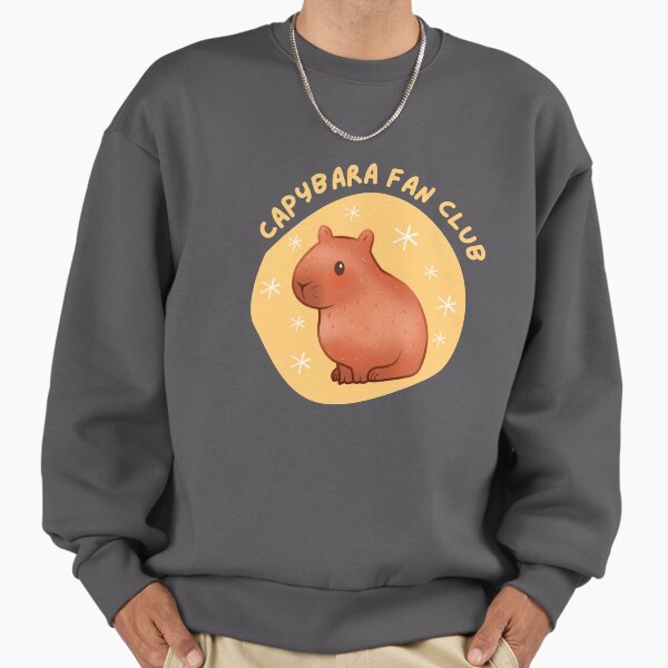 Cute Pastel Capybara Fan Club Sweatshirt