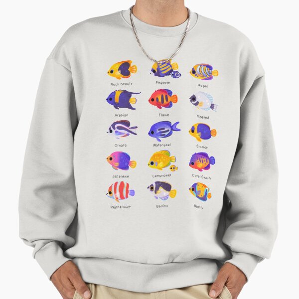 Angelfish! (marine) - name ver. Sweatshirt