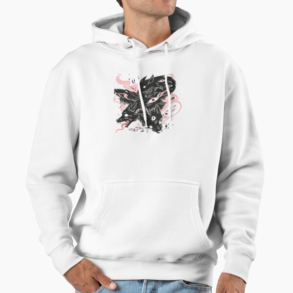 Wild Wolves With Many Eyes Hoodie