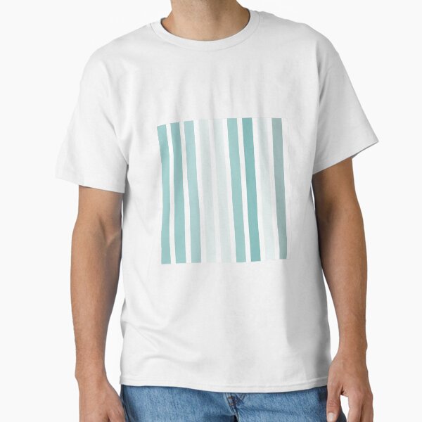 Blue Stripes pattern T-Shirt