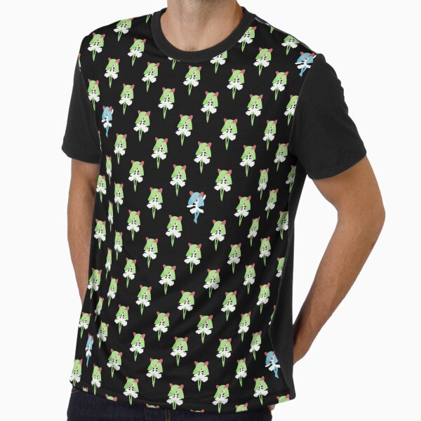 Shine! Kirlia Pattern Graphic T-Shirt
