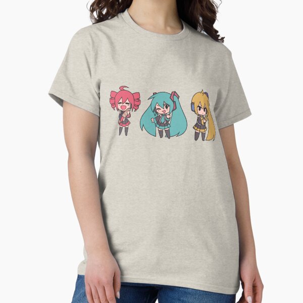 Vocaloid Triple Baka Chibis T-Shirt