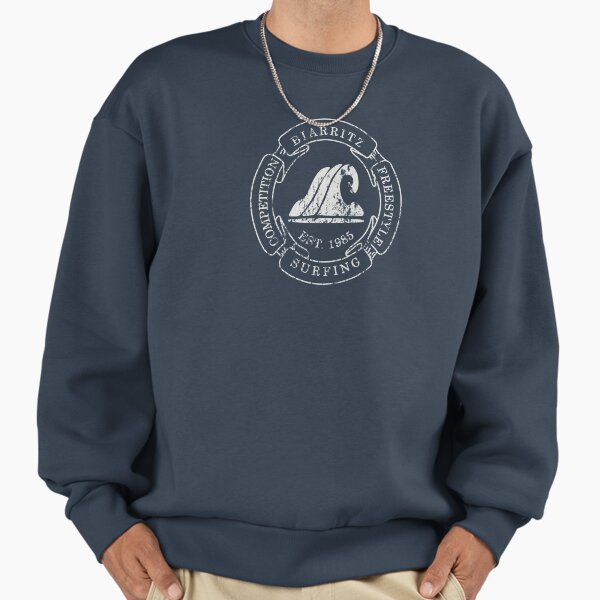 Retro Biarritz Waves Sweatshirt
