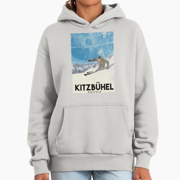Ski Kitzbühel Austria (eroded) Hoodie