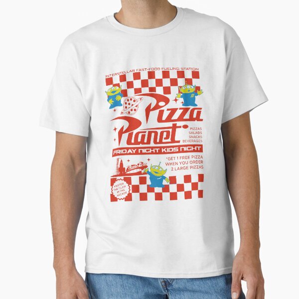 Aliens Pizza Planet Alien T-Shirt