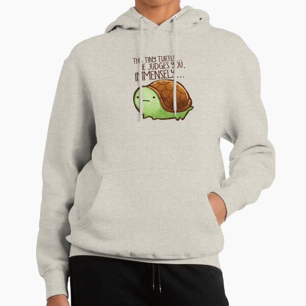 This turtle.. he judges you. Hoodie