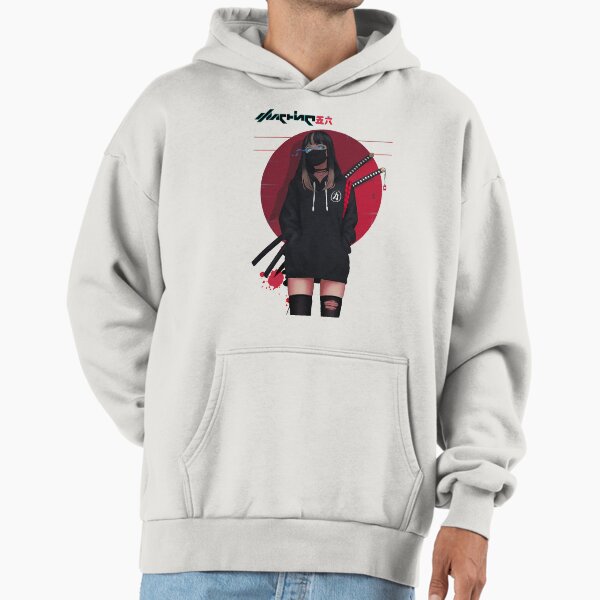 Urban Japanese Cyberpunk Girl Vaporwave Style Hoodie
