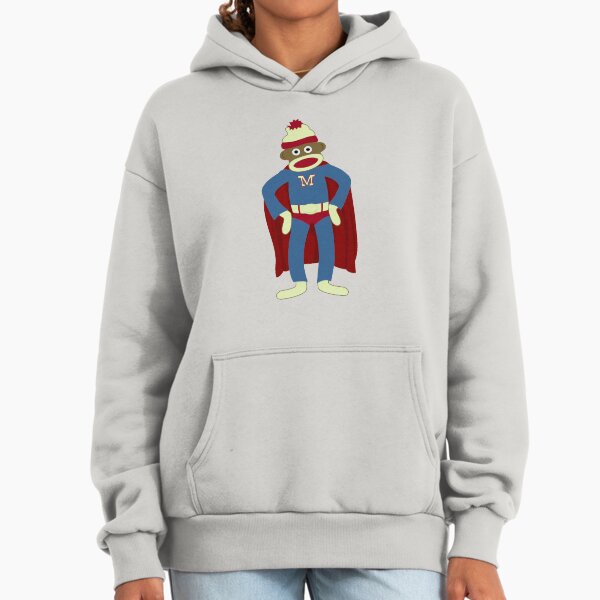 Sock Monkey Superhero Hoodie