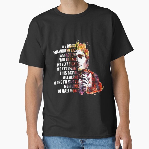 Layne Staley – We Chase Misprinted Lies We Face The Path of Time Tops & Tees, t shirt design T-Shirt