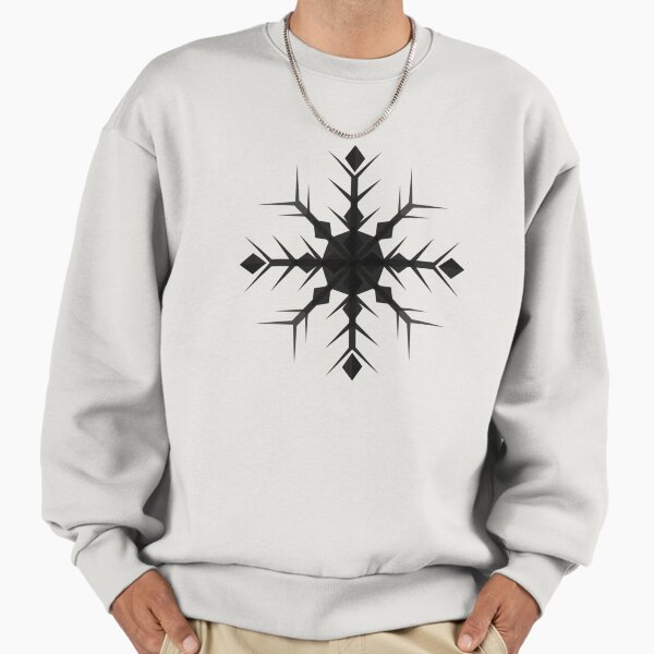 Black Christmas Snowflake T Shirt holiday Winter spirit snow Sweatshirt