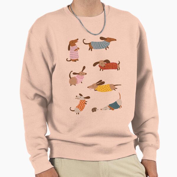 Cute Dachshunds in Winter Sweaters Sweatshirt