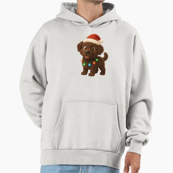 Christmas Curly Coated Retriever Hoodie