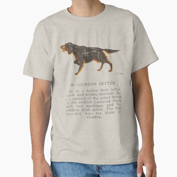 Matchbox Dogs: Gordon Setter T-Shirt