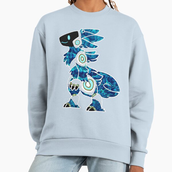 Protogen Furry Fursuit Fursona Blue pattern Sweatshirt