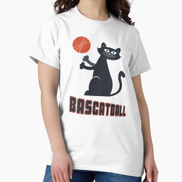 Funny Cat Baketball (BasCATball) T-Shirt