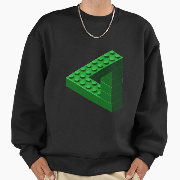 Escher Toy Bricks - Green Sweatshirt