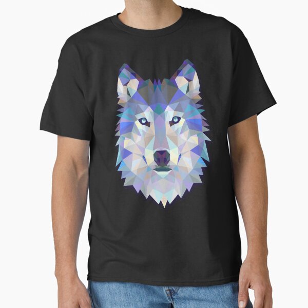 Cool Colorful Wolf T-Shirt