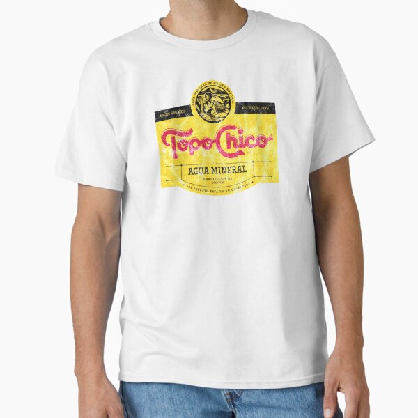 Topo Chico agua mineral worn and washed logo (sparkling mineral water) T-Shirt