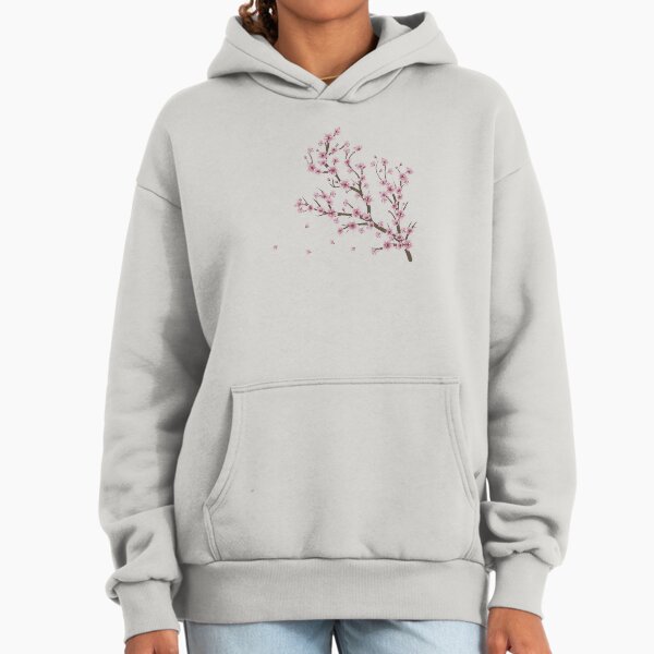 Blooming Sakura Branch design Hoodie