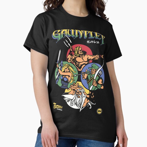 Gauntlet Retro Vintage Arcade Gaming T-Shirt
