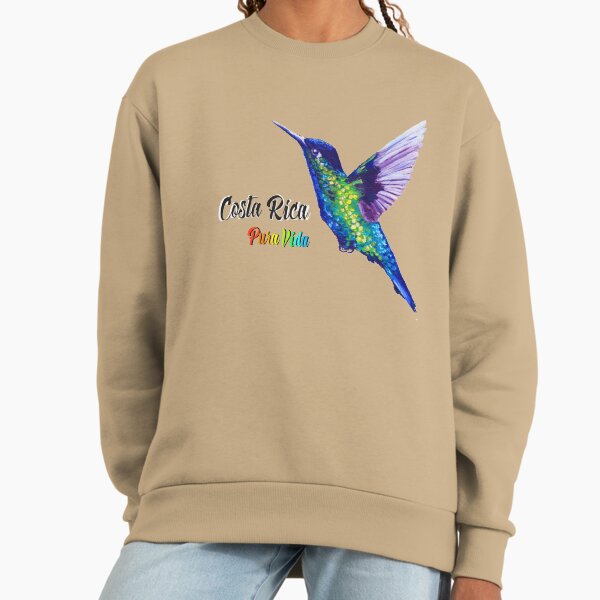 Hummingbird, Costa Rica, Pura Vida Sweatshirt