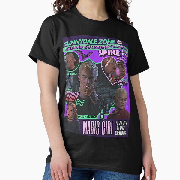 Buffy The Vampire Slayer Fan Magazine - Spike T-Shirt