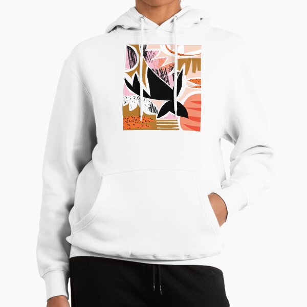 Refresher // Abstract Bright Print Hoodie