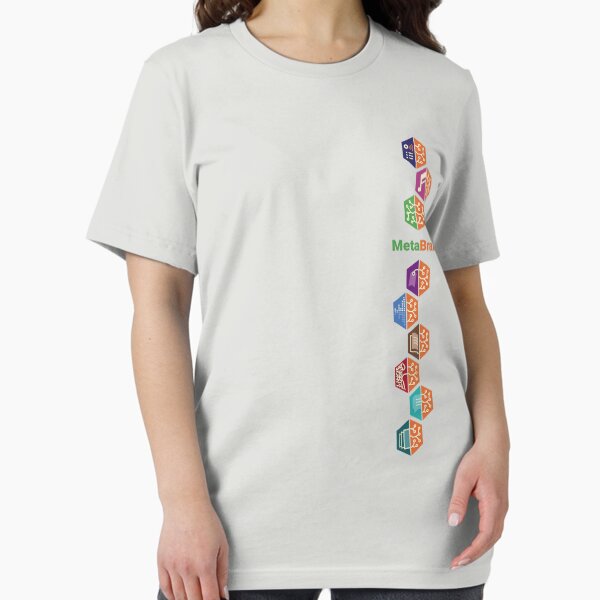 MetaBrainz Foundation Vertical Pattern T-Shirt