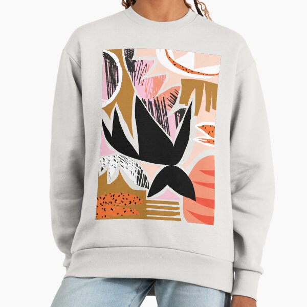 Refresher // Abstract Bright Print Sweatshirt