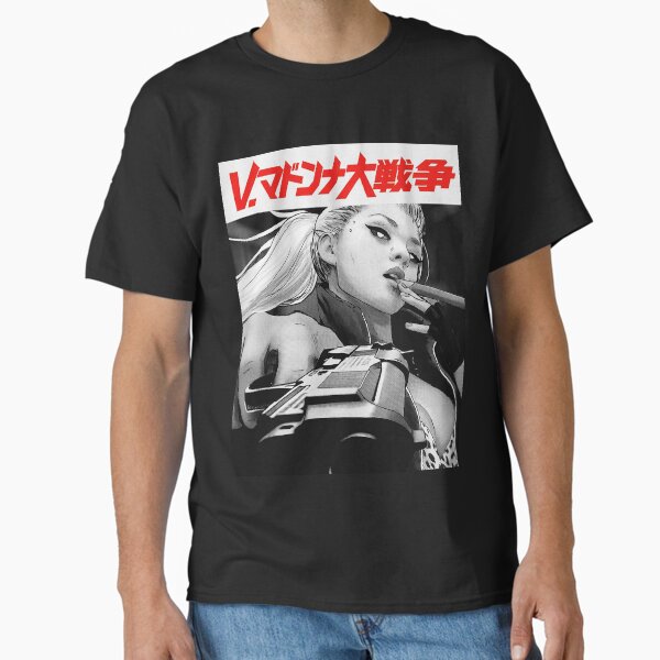 Yakuza Japanese Cyberpunk Girl Vaporwave Urban Style T-Shirt