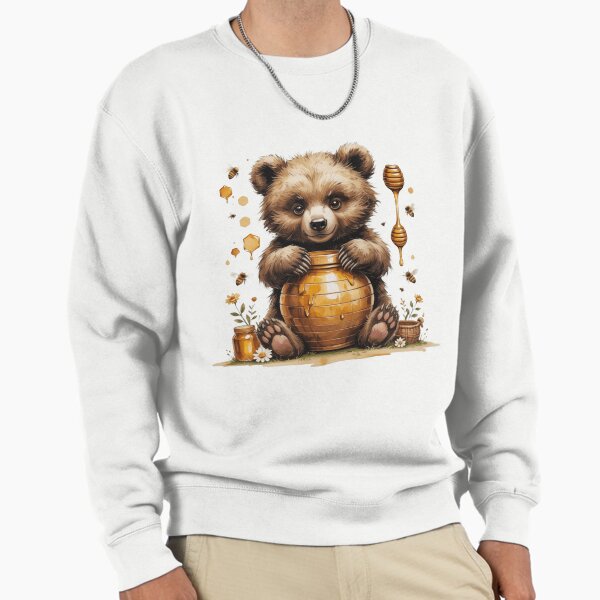 Cute Honey Bear Woodland Animal Sweatshirt