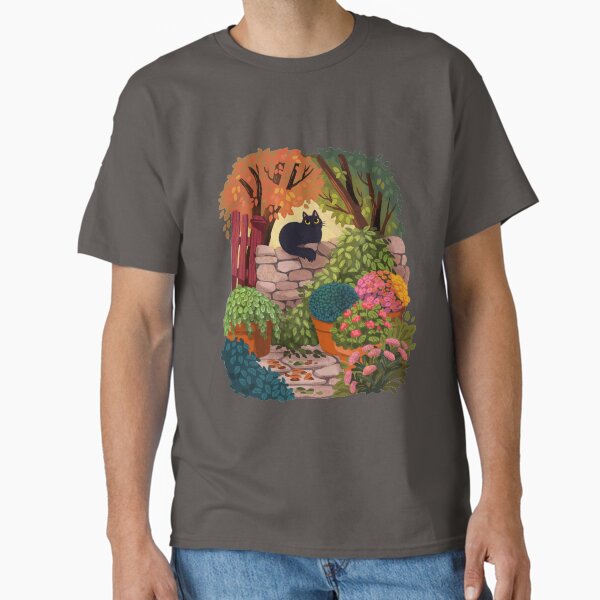 Cat in the Garden T-Shirt