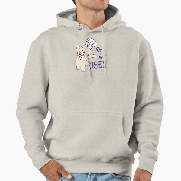 He Hes Risen Doughboy Pillsbury Purple Hoodie