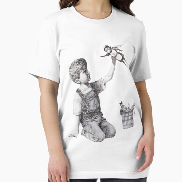 BANKSY Superhero Nurse T-Shirt T-Shirt