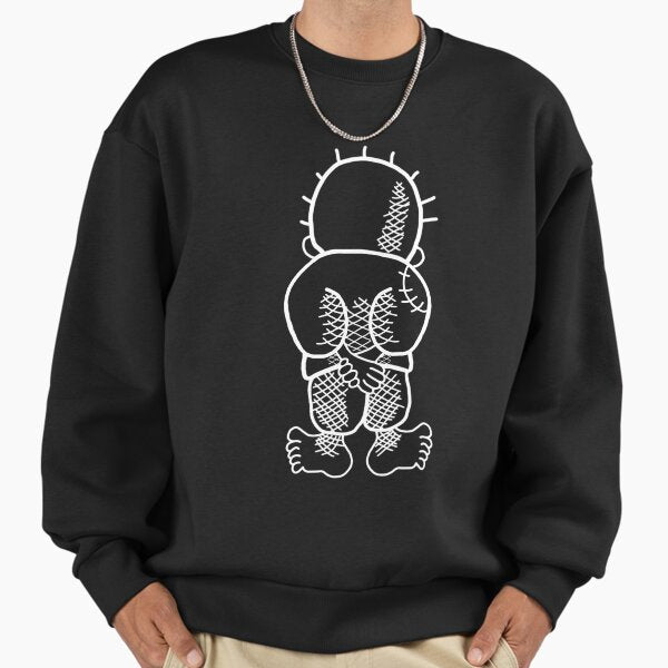 Palestinian Flag Map and Handala Kid Sweatshirt