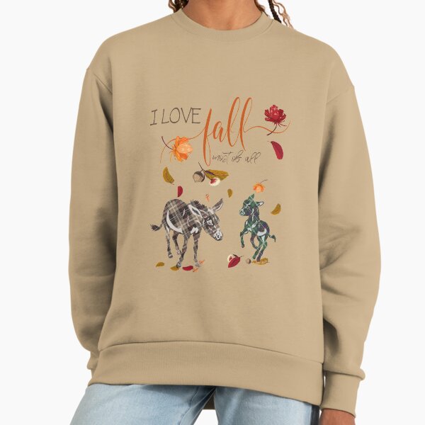 Donkey Lovers - I Love Fall Most of All Sweatshirt