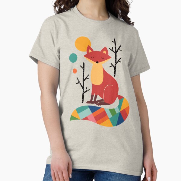 Rainbow Fox T-Shirt